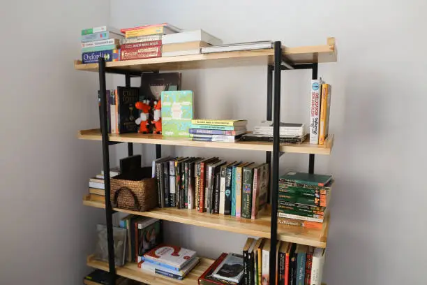 Cedar & Steel Bookcase